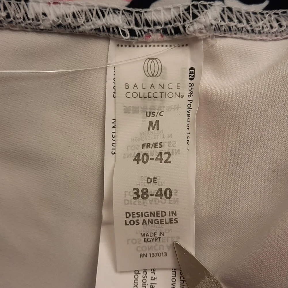 NWT, Balance Collection Magenta Lust Dream Floral Compression Leggings